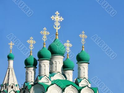Green churches domes