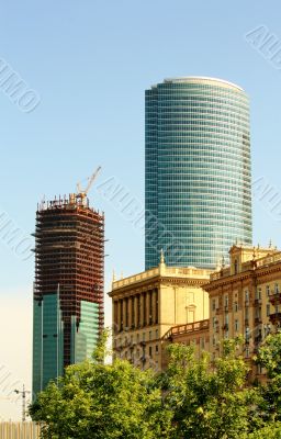 Combination of architectural styles