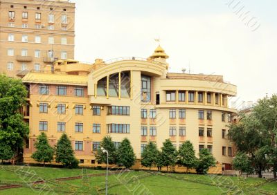 Building in modern style