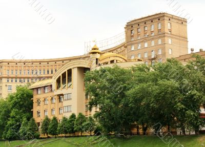 Building in modern style