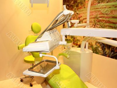 Workplace of dentist