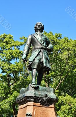 Monument to Peter I in Kronstadt
