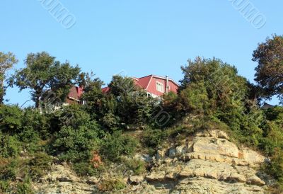 Houses in the mountains