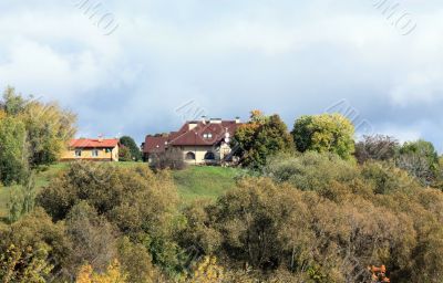 Autumn rural landscape 