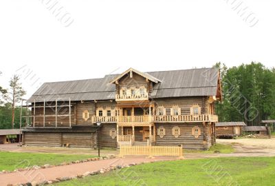 Ancient wooden construction