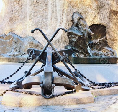 Ship`s anchor 