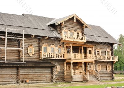 Ancient wooden construction