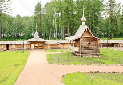 Ancient wooden construction