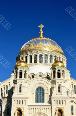 Domes of the Naval Cathedral of St. Nicholas 
