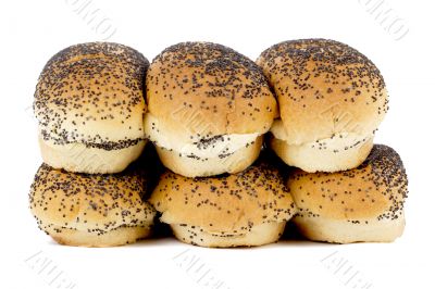 bread with black sesame