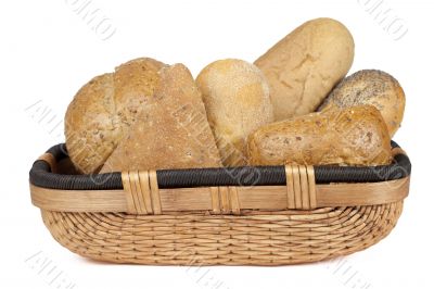 assorted bread basket