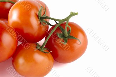 heap of red tomatoes