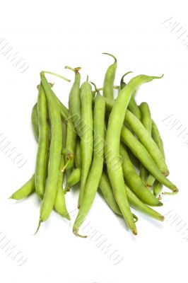 string beans isolated string beans isolated