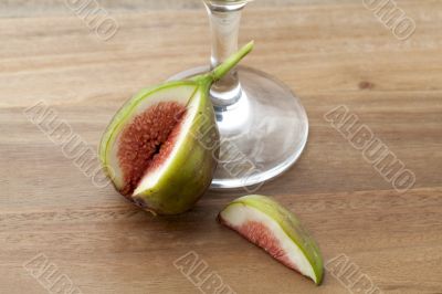 fig and wine glass fig and wine glass