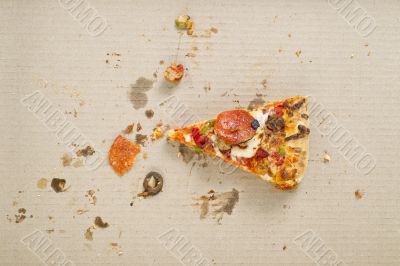 slice pizza on the box slice pizza on the box