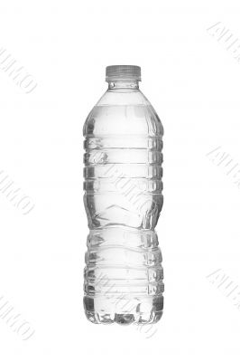plastic bottle full of water 
