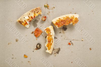 leftover pizza crust heel