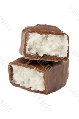 split chocolate bars