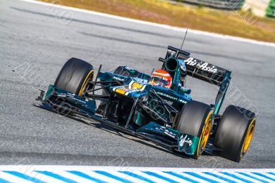 Team Catherham F1, Jarno Trulli, 2012