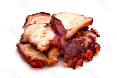 Octopus slices