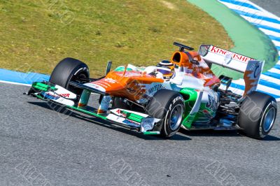 Team Force India F1, Nico HÃ¼lkenberg, 2012