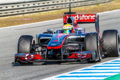 Team McLaren F1, Lewis Hamilton, 2012