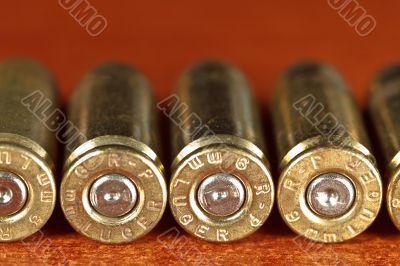 Set of bullets