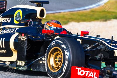 Team Lotus Renault F1, Romain Grosjean, 2012