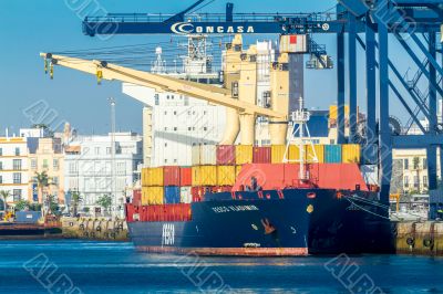 Cargo ship Fesco Vladimir