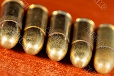 Set of bullets