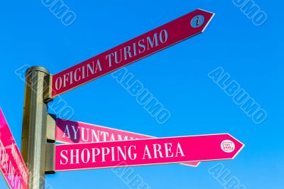 Directional Sign