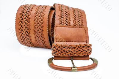 Leather women belts