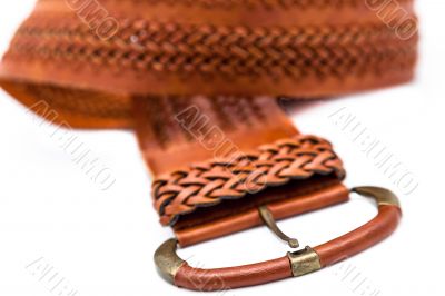 Leather women belts