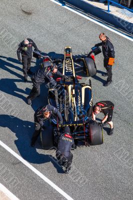 Team Lotus Renault F1, Romain Grosjean, 2012