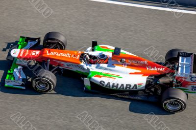 Team Force India F1, Nico H&Atilde;&frac14;lkenberg, 2012