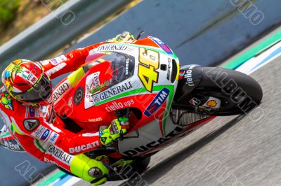 Valentino Rossi pilot of MotoGP 