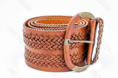 Leather women belts