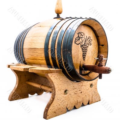 Barrel of wine