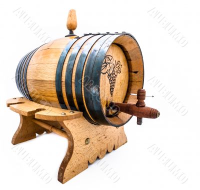 Barrel of wine
