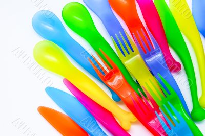 Plastic cutlery