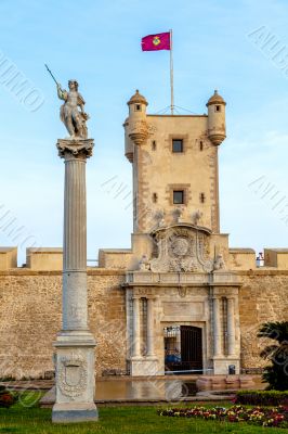Doors of Earth of Cadiz, Spain
