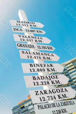 Directional Sign