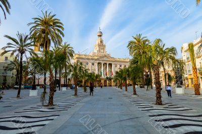 City hall of Cadiz, Spain