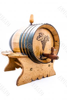 Barrel of wine