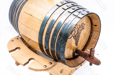 Barrel of wine