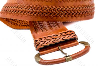 Leather women belts