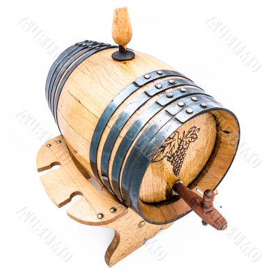 Barrel of wine