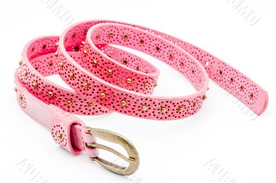 Pink women belts