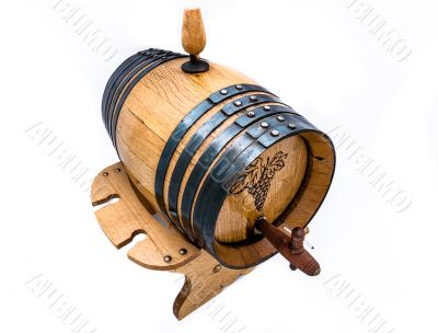 Barrel of wine