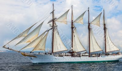 Ship Juan Sebastian de Elcano